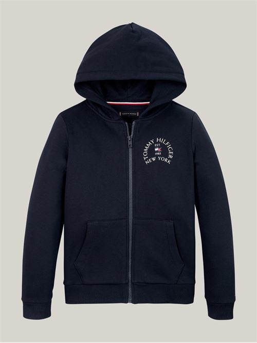 NAUTICAL ARCH FLEECE REG ZIPUP TOMMY HILFIGER | KB0KB09386J/DW5